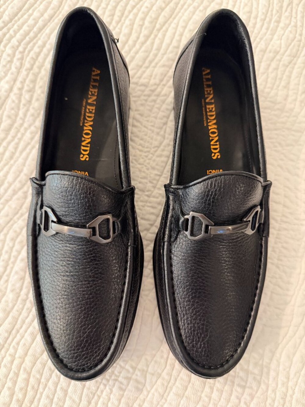 Allen Edmonds Vinci slips-ons 8 1/2